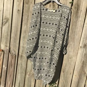 Poncho Sz M By: New Glory